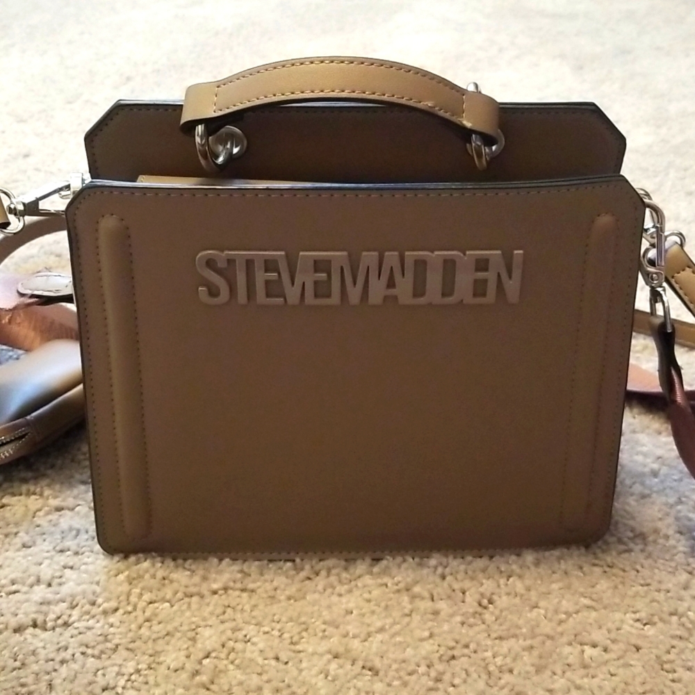Steve Madden Tan Crossbody Bag